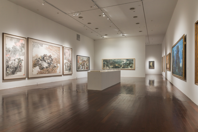 “青春萬歲——新中國美術的青年時代”展覽現場。中央美術學院供圖