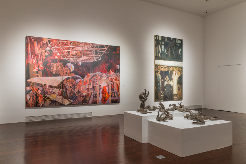 “青春萬歲——新中國美術的青年時代”展覽現場。中央美術學院供圖