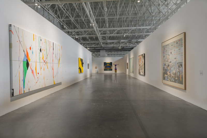 “青春萬歲——新中國美術的青年時代”展覽現場。中央美術學院供圖