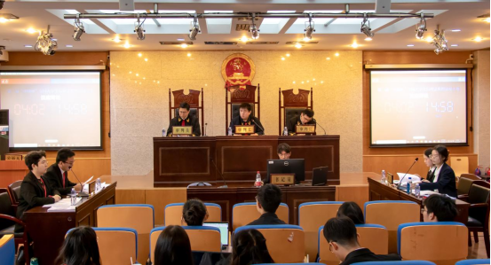 大賽現場。中國政法大學供圖