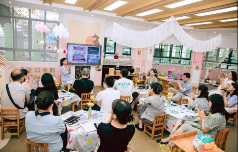 “漸進式陪伴周”家園活動。園方供圖