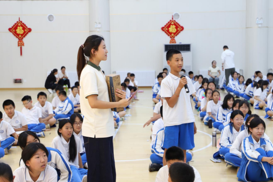 “能源報國”主題宣講活動現場。校方供圖