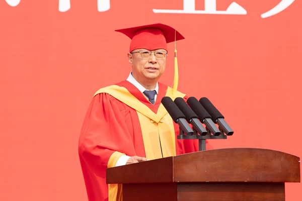 北京林業大學校長李召虎。校方供圖
