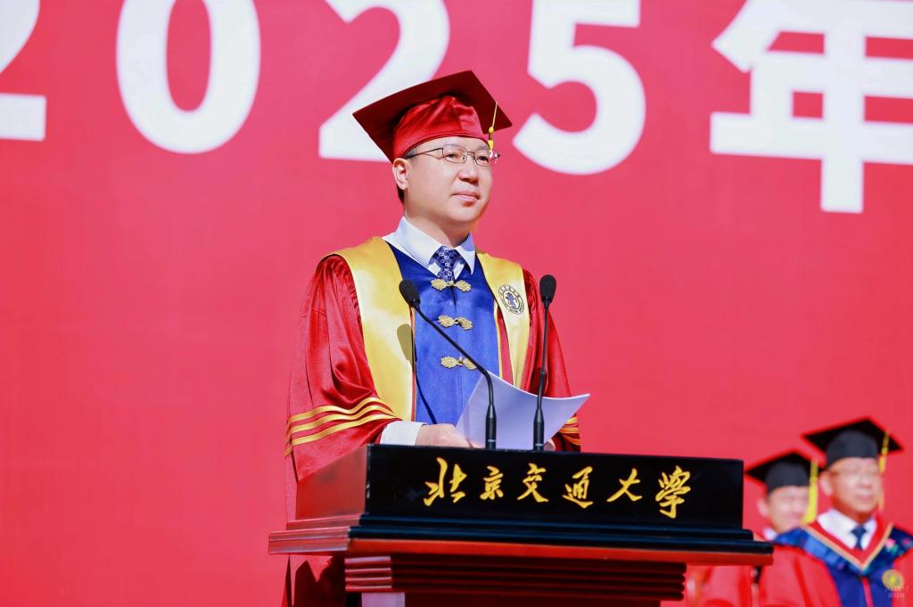 北京交通大學校長余祖俊。校方供圖