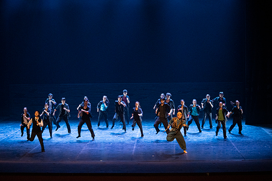 演出現場。學校供圖