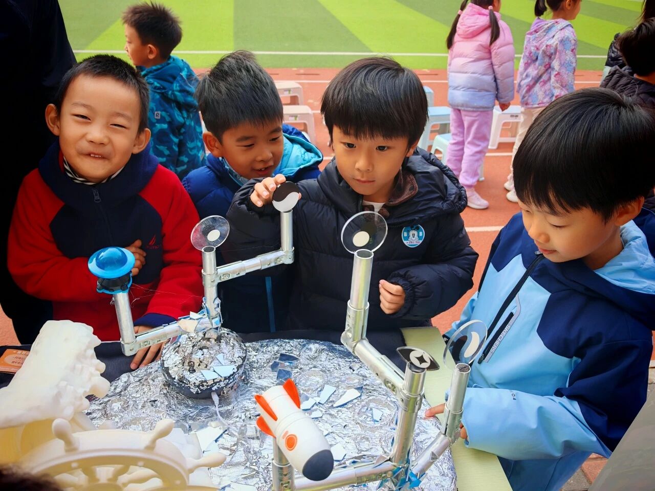 活動現場。學校供圖