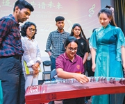 海外青少年近距離感知中國音樂