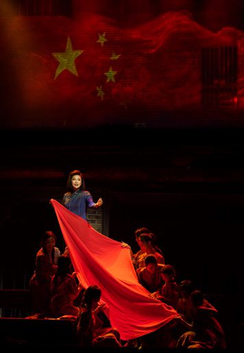 學校首部原創音樂劇《江姐》在劇院公演，向懷柔區開放觀演
