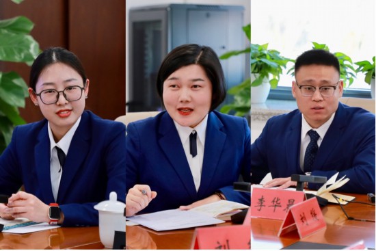 “政務服務訂單班”學生代表與《您的聲音》主演面對面交談