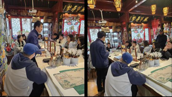 跨專業學生小組進行前期調研，初步設計草圖