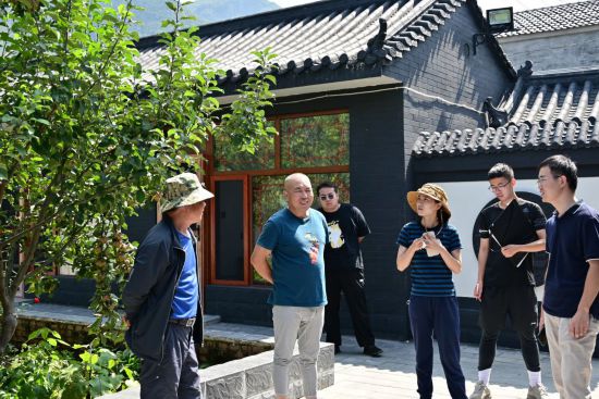 北京建筑大學專家團隊在門頭溝區開展傳統村落農房建設現場評價工作