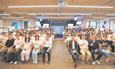 同濟大學德國柏林暑期營在同濟經管中德中心（柏林）舉行開營儀式。照片由同濟大學提供